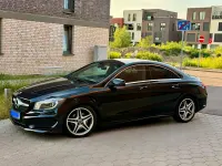 Gebraucht Mercedes CLA220 AMG line 177 PS (130 kW) 2015 Schwarz Coupé