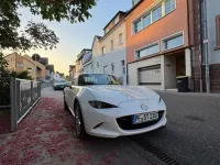 Używany Mazda MX5 Inclusive 160 KM (117 kW) 2018 Biały Kabriolet