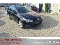 Gebraucht VW Golf VII Trendline 110 PS (80 kW) 2016 Schwarz Kombi