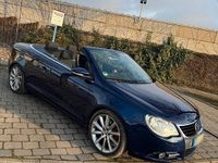 Gebraucht VW Eos 200 PS (147 kW) 2009 Blau Cabrio