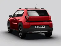 Neu Fiat Grande Panda La Prima 101 PS (74 kW) 2026 Rot by (red) / dach schwarz Kleinwagen