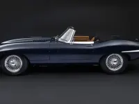 Gebraucht Jaguar E-Type 209 PS (153 kW) 1962 Blau Cabrio