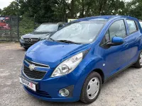 Gebraucht Chevrolet Spark 68 PS (50 kW) 2012 Blau Kleinwagen