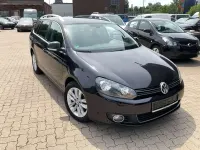 Gebraucht VW Golf VI Style 105 PS (77 kW) 2011 Schwarz Kleinwagen