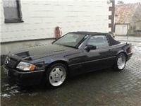 Gebraucht Mercedes SL500 443 PS (325 kW) 1993 Schwarz metallic Cabrio