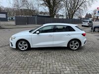Gebraucht Audi A3 S-Line 150 PS (110 kW) 2021 Weiß Limousine