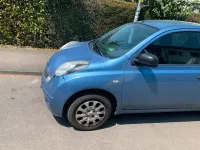 Gebraucht Nissan Micra 80 PS (58 kW) 2009 Blau Kleinwagen