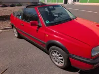 Gebraucht VW Golf Cabriolet 75 PS (55 kW) 1994 Rot Cabrio