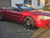 Gebraucht Chrysler Sebring Cabriolet 203 PS (149 kW) 2003 Rot Cabrio