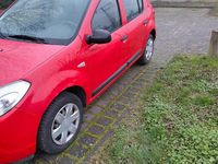 Gebraucht Dacia Sandero 75 PS (55 kW) 2009 Rot Kleinwagen