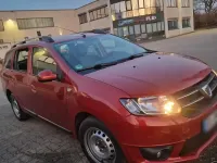 Gebraucht Dacia Logan MCV 90 PS (66 kW) 2014 Rot Kombi