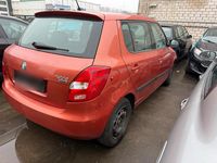 Gebraucht Skoda Fabia 2007 Orange Kleinwagen