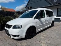 Second-hand VW Caddy Maxi 105 CP (77 kW) 2010 Alb Monovolum