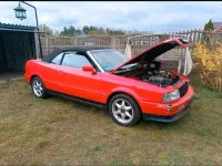 Gebraucht Audi 80 174 PS (127 kW) 1993 Rot Cabrio