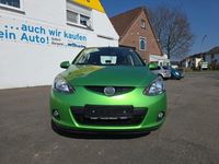 Gebraucht Mazda 2 Independence 75 PS (55 kW) 2007 Metisgrün metallic (metallic) Kleinwagen