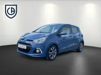 Gebraucht Hyundai i10 YES! Silver 87 PS (63 kW) 2015 Blau Kleinwagen