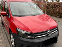 Gebraucht VW Caddy Maxi 102 PS (75 kW) 2017 Rot Van / Kleinbus