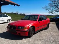 Gebraucht BMW 316 102 PS (75 kW) 1993 Rot Limousine