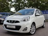 Gebraucht Nissan Micra Acenta 80 PS (58 kW) 2014 Weiß Kleinwagen