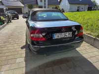 Gebraucht Mercedes CLK200 Avantgarde 184 PS (135 kW) 2007 Schwarz Cabrio