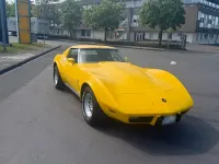 Gebraucht Corvette C3 1976 Gelb Coupé