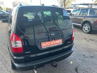 Gebraucht Opel Zafira Njoy 125 PS (91 kW) 2005 Saphirschwarz/black sapphire Van / Kleinbus
