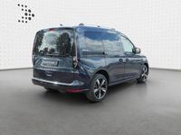 Neu VW Caddy Goal 122 PS (89 kW) 2025 Starlight blue metallic Van / Kleinbus
