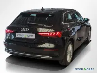 Gebraucht Audi A3 Advanced 110 PS (80 kW) 2023 Schwarz Limousine