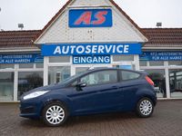Gebraucht Ford Fiesta Trend 101 PS (74 kW) 2017 Blau Kleinwagen