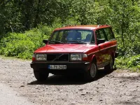 Gebraucht Volvo 245 99 PS (72 kW) 1993 Rot Kombi