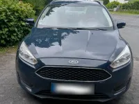 Gebraucht Ford Focus 101 PS (74 kW) 2015 Blau Kombi
