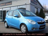 Gebraucht Opel Agila Edition 94 PS (69 kW) 2012 Blau Kleinwagen