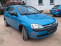 Gebraucht Opel Corsa 58 PS (42 kW) 2002 Blau Kleinwagen