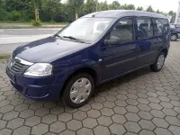 Gebraucht Dacia Logan MCV Ambiance 75 PS (55 kW) 2010 Blau Kombi