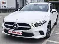 Gebraucht Mercedes A180 Progressive 116 PS (85 kW) 2022 Polarweiss  unilack Limousine