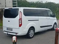 Gebraucht Ford Transit Custom 170 PS (125 kW) 2018 Weiß Van / Kleinbus