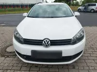 Gebraucht VW Golf VII Trendline 105 PS (77 kW) 2012 Weiß Kombi