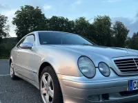 Gebraucht Mercedes CLK200 136 PS (100 kW) 2000 Grau Coupé