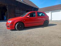 Gebraucht Skoda Fabia 75 PS (55 kW) 2007 Rot Limousine