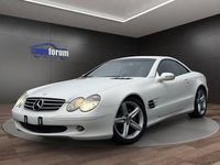 Gebraucht Mercedes SL500 306 PS (225 kW) 2002 Weiß Cabrio