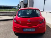Gebraucht Opel Corsa 60 PS (44 kW) 2009 Rot Kleinwagen