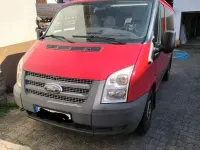 Usata Ford Transit 101 CV (74 kW) 2012 Rosso Monovolume