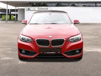 gebraucht BMW 218 i Cabrio Sport Line Aut NaviProf RFK GARANTIE