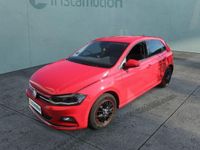 Gebraucht VW Polo Highline 95 PS (69 kW) 2019 Rot Limousine