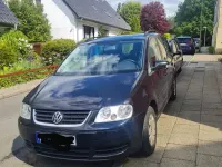 Gebraucht VW Touran Conceptline 109 PS (80 kW) 2006 Schwarz Van / Kleinbus