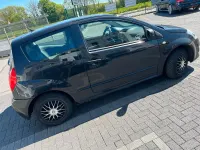 Gebraucht Citroën C2 60 PS (44 kW) 2009 Schwarz Kleinwagen