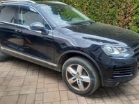 gebraucht VW Touareg 3,0 TDI mit Dellen, Kratzer und Schmutz, fahrbereit