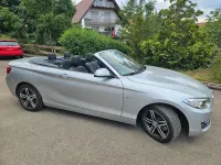 Gebraucht BMW 220 Sport Line 184 PS (135 kW) 2016 Silber Cabrio