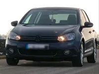 Usata VW Golf VI 140 CV (102 kW) 2010 Blu Utilitaria