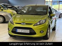 Gebraucht Ford Fiesta Trend 82 PS (60 kW) 2009 Grün Kleinwagen